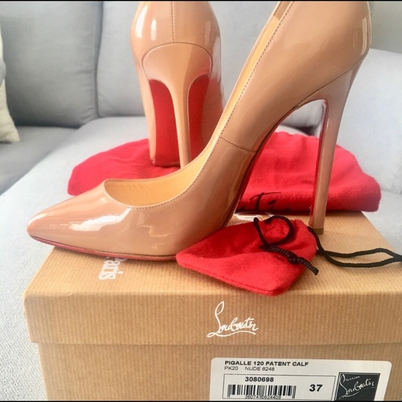 Christian Louboutin Shoes - Christian Louboutin Pillage 120 Nude